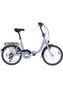 Performance Klapprad, Shimano, TOURNEY TY21 Schaltwerk, Kettenschaltung silberfarben Fahrrad