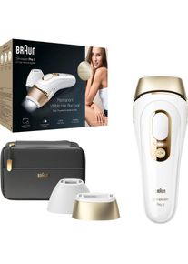 Braun IPL-Haarentferner &raquo;Silk-expert Pro IPL PL5140&laquo;, 400.000 Lichtimpulse, Skin Pro 2.0 Sensor goldfarben Mehrere Aufs&auml;tze f&uuml;r die Anwendung von...
