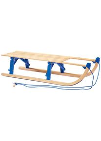 Pinolino&reg; Schlitten &raquo;Davos&laquo;, klappbar, BxLxH: 35x100x25 cm braun buchefarben