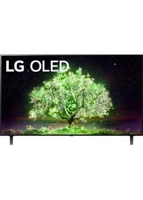 LG OLED-Fernseher &raquo;OLED48A19LA&laquo;, 121 cm/48 Zoll, 4K Ultra HD, Smart-TV schwarz Intelligente Bildoptimierung des &alpha;7 Gen4 4K AI-Prozessors mit AI...