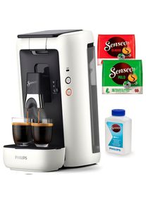 PHILIPS SENSEO Kaffeepadmaschine &raquo;Maestro CSA260/10&laquo;, inkl. Gratis-Zugaben im Wert von &euro; 14, - UVP wei&szlig;