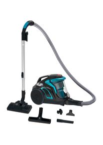 Hoover Bodenstaubsauger &raquo;H-POWER 700, HP710PAR 011&laquo;, 850 W, beutellos, inkl. Parkettd&uuml;se blau Staubsauger