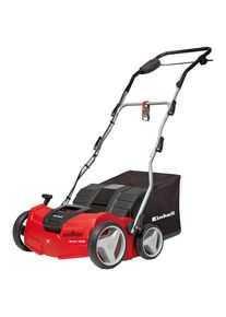 Einhell Elektro-Vertikutierer / L&uuml;fter &raquo;GE-SA 1640&laquo; rot H&ouml;henverstellbarer und klappbarer F&uuml;hrungsholm