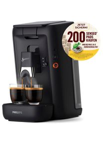PHILIPS SENSEO Kaffeepadmaschine &raquo;Maestro CSA260/65&laquo;, 200 Senseo Pads kaufen und bis 64 &euro; zur&uuml;ckerhalten schwarz