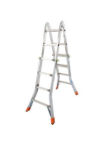 Krause Teleskopleiter &raquo;MONTO TeleMatic&laquo; silberfarben