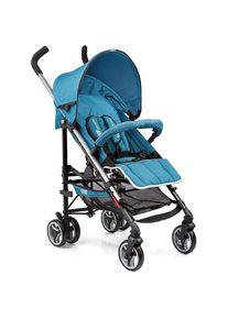 Gesslein Kinder-Buggy &raquo;S5 2+4, Petrol Meliert&laquo;, mit schwenkbaren Vorderr&auml;dern gr&uuml;n Kinderwagen