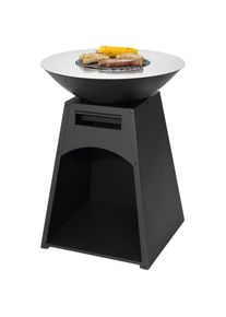Tepro Holzkohlegrill &raquo;Plancha Waco&laquo;, BxTxH: 60x60x80 cm schwarz