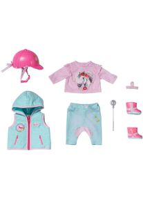 Baby Born Puppenkleidung &raquo;Deluxe Reiter Outfit, 43 cm&laquo;, (Set, 8 tlg.) bunt