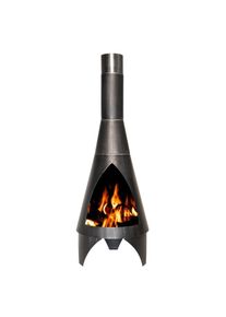 Buschbeck Feuerstelle &raquo;Colorado 125&laquo;, &Oslash;xH: 45x125 cm silberfarben Feuerk&ouml;rbe