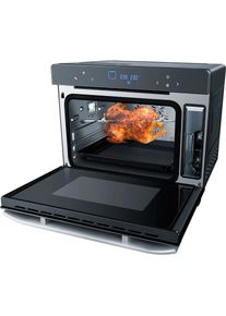Steba Dampfgarer &raquo;DG 40 MULTIFUNKTIONS-DAMPFBACKOFEN&laquo;, 2400 W schwarz Backofen mit Hei&szlig;dampf zum schonenden Schnellgaren