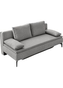 Jockenh&ouml;fer JOCKENH&Ouml;FER GRUPPE Schlafsofa, als Dauerschl&auml;fer geeignet, mit Bettfunktion und Bettkasten, Komfort grau