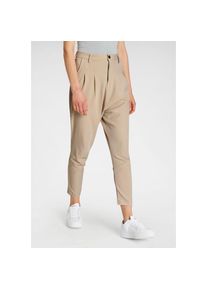 Imperial Haremshose &raquo;IMP 8 P21BBF&laquo;, Boyfriend-Style mit tiefem Schritt beige L N-Gr 1170 beige L&auml;ssige Bundfaltenhose ""IMP 8 P21BBF"" von Imperial...