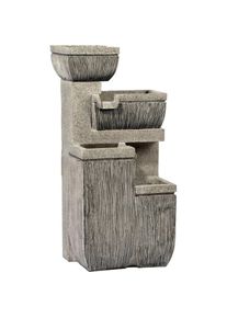 Dobar Gartenbrunnen grau