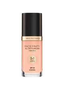 Max Factor Foundation &raquo;FACEFINITY All Day Flawless&laquo; rosa 50 Natural Primer, Concealer und Foundation in Einem - f&uuml;r langanhaltende, hohe Deckkraft...
