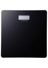 MSV Personenwaage &raquo;SCHWARZ&laquo;, hochwertige Personenwaage aus Hartglas schwarz