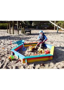 Promadino Sandkasten &raquo;Fynja&laquo;, BxLxH: 148x173x21 cm bunt