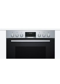 Bosch Induktions Herd-Set &raquo;HND617LS66&laquo;, HEB517BS1, mit Backwagen, Hydrolyse silberfarben Backwagen