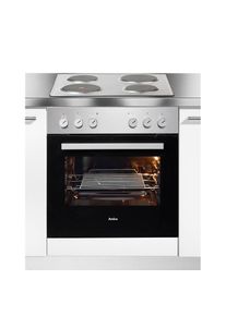 Amica Elektro-Herd-Set &raquo;EHE 932 000 E&laquo;, EHE 932 000 E, Steam Clean, (Set) silberfarben Leichtreinigungst&uuml;r