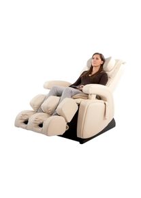 FinnSpa Massagesessel beige Sessel