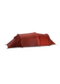 Nordisk Tunnelzelt &raquo;Oppland 3 LW&laquo;, 3 Personen rot Zelte
