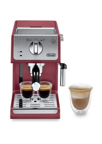De'Longhi DE'LONGHI Siebtr&auml;germaschine &raquo;Active Line ECP 33.21.R&laquo;, 1100 Watt, 15 Bar rot Kaffeemaschine
