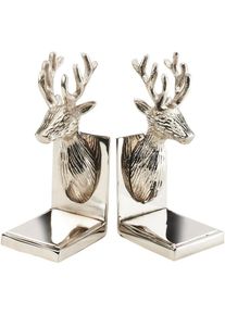 Locker Buchst&uuml;tze silberfarben