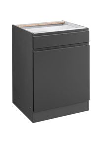 HELD M&Ouml;BEL HELD M&Ouml;BEL Unterschrank &raquo;Bruneck&laquo;, >>Bruneck grau grau Matt