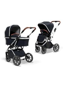 MOON Kombi-Kinderwagen &raquo;ROCCA Basic&laquo;, 22 kg, mit Gummireifen; Kinderwagen blau