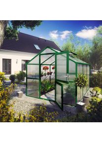 KGT Gew&auml;chshaus &raquo;Tulpe IV&laquo; gr&uuml;n Gew&auml;chsh&auml;user