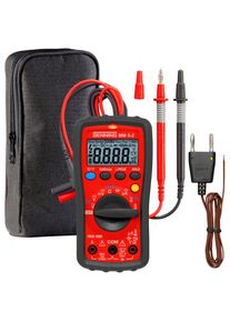 Quelle Spannungspr&uuml;fer, batteriebetrieb rot Gleichstrom 1 mA - 10 A