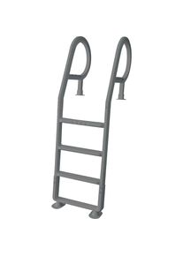 Interline Poolleiter &raquo;Kunststoff Einstiegsleiter 120/132 cm&laquo;, H&ouml;he 120 cm wei&szlig;
