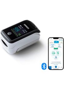Omron Pulsoximeter &raquo;P300 Intelli IT Bluetooth-Fingerpulsoximeter&laquo;, zur Messung der Sauerstoffs&auml;ttigung (SpO2) mit zugeh&ouml;riger App schwarz...