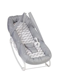 POLINI KIDS Babywippe &raquo;Zickzack-Grau&laquo;, bis 10 kg grau