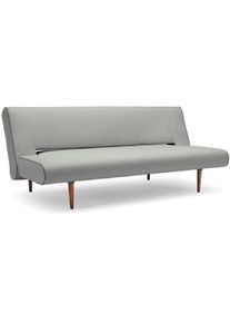 INNOVATION LIVING &trade; Schlafsofa &raquo;Unfurl&laquo;, im Scandinavian Design, mit verstellbarer R&uuml;ckenlehne grau light grey
