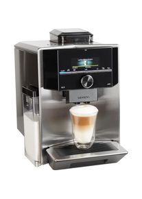 Siemens Kaffeevollautomat &raquo;EQ.9 s400 TI924501DE&laquo;, extra leise, automatische Milchsystem-Reinigung, bis zu 6 Profile silberfarben Kaffeevollautomat
