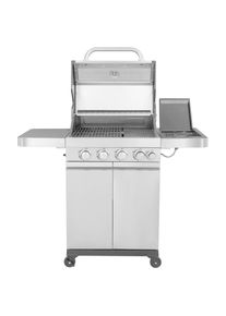 El Fuego Gasgrill &raquo;Sunset Beach&laquo;, BxTxH: 123x58x112 cm silberfarben