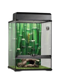 EXO TERRA Terrarium &raquo;Bamboo Forest Kit&laquo;, BxTxH: 45x45x60 cm schwarz