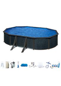 MyPool Rundpool, (Set) grau