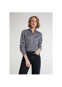 Eterna Klassische Bluse &raquo;CLASSIC FIT&laquo; blau 40 navy Passform laut Hersteller: Classic Fit