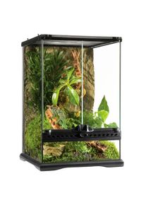 EXO TERRA Terrarium, BxTxH: 30x30x45 cm schwarz