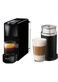 Nespresso Kapselmaschine &raquo;XN1118 Essenza Mini Bundle von Krups&laquo;, inkl. Aeroccino Milchaufsch&auml;umer im Wert von UVP &euro; 75, - schwarz Kaffeemaschine