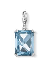 Thomas Sabo Charm-Einh&auml;nger &raquo;Gro&szlig;er Stein blau, 1846-009-1&laquo;, mit synth. Spinell bunt silberfarben-blau + blau Tolles Schmuckst&uuml;ck rundet jedes Outfit