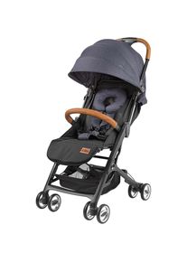 Gesslein Kinder-Buggy &raquo;Babies Smiloo Cuby, blau-meliert&laquo;, mit Frontb&uuml;gel; blau Kinderwagen