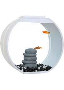 AA AQUARIUM Aquarium &raquo;Deco O&laquo; wei&szlig;