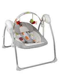 BABYGO Babywippe &raquo;Dandly, grey&laquo;, bis 9 kg, elektrisch, mit Sound grau Babywippen