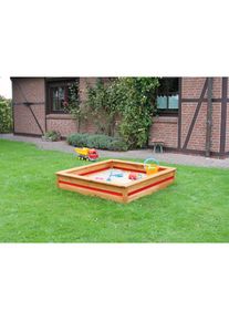 Promadino Sandkasten &raquo;CYO&laquo;, BxL: 126x126 cm braun