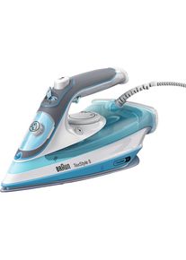 Braun Dampfb&uuml;geleisen &raquo;TexStyle 5 SI 5006 BL&laquo;, 2600 W, mit FreeGlide 3D B&uuml;gelsohle blau B&uuml;geleisen