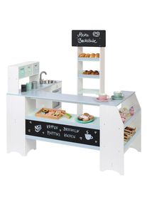 Musterkind&reg; Kaufladen &raquo;Grano, wei&szlig;/graublau&laquo; wei&szlig; Kaufl&auml;den