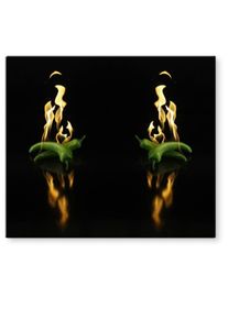 Wall-Art Herd-Abdeckplatte, (2 tlg.) bunt