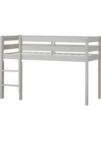 Hoppekids Spielbett &raquo;ECO COMFORT&laquo;, H&ouml;he 72cm, Farbe & Gr&ouml;&szlig;e & Matratze/Lattenrost w&auml;hlbar grau